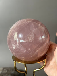 Juicy Lavender Rose Quartz 4" Sphere