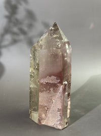 Pink Lithium Smoky Quartz Statement Tower MAGNOLIA