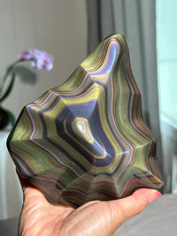 Rainbow Obsidian Freeform