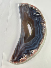 Slab #FAS5 Blue Banded Flower Agate Slab