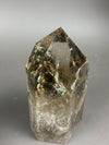 SMOKY LUSH Large Smoky Garden Quartz Tower with Rainbow Inclusions 5.75”