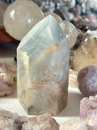 Blue Amphibole Blue Tara Statement Tower for Home Decor WOLFIE