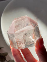 Pink Lithium Quartz Tower BLUSH ICE