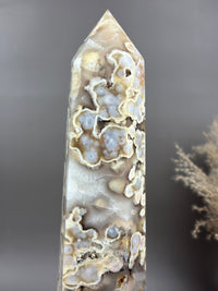 PYTHON 🐍 XXXL Statement Flower Agate Tower 16.25”