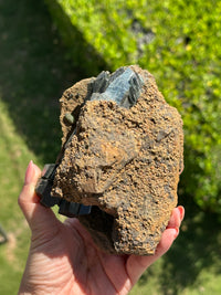 Lustrous Green Vivianite Specimen