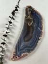 Slab #FAS3 Blue Banded Flower Agate Slab