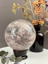 LUNA Statement Pink Lithium Sphere 100mm // 4”