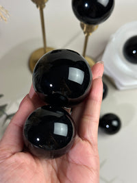 Black Obsidian Sphere