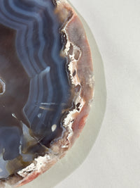 Slab #FAS7 Blue Banded Flower Agate Slab