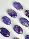 Charoite Palm Stone Pocket Stone 1.25” - CHOOSE YOUR PIECE