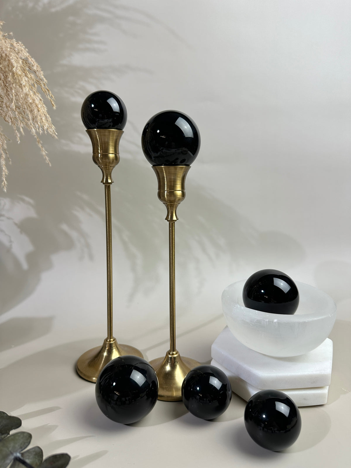 Black Obsidian Sphere