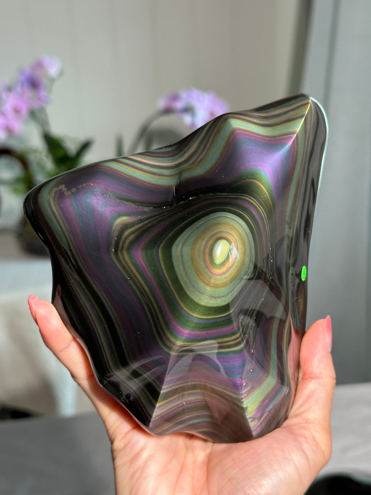 Rainbow Obsidian Freeform