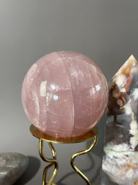 Juicy Lavender Rose Quartz 4" Sphere