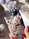 Tiffany Stone w sugary druze and frosted botryoidal