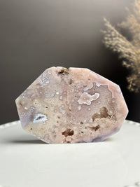 Slab Freeform Pink Amethyst x Flower Agate