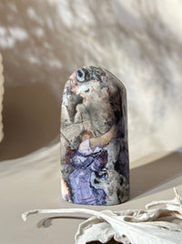 Tiffany Stone - Purple, Grey, Peach