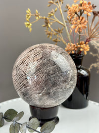 LUNA Statement Pink Lithium Sphere 100mm // 4”