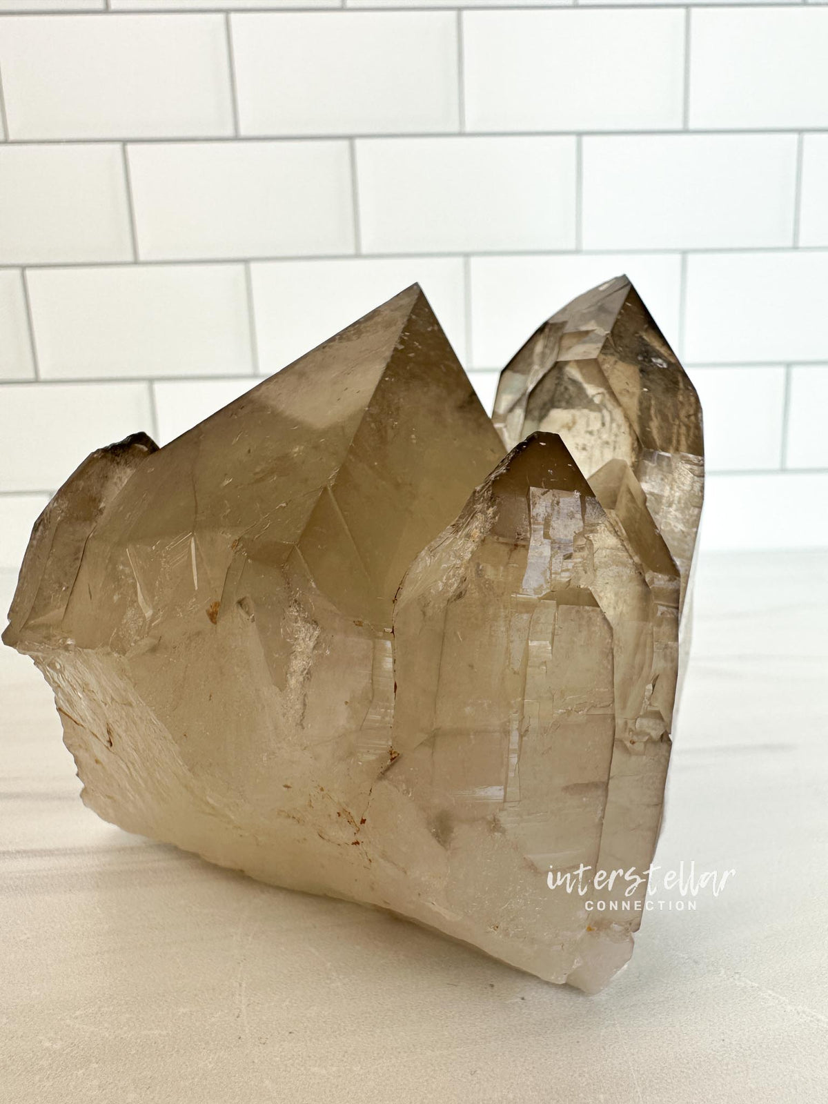 GABRIEL - Natural Citrine Cathedral Cluster