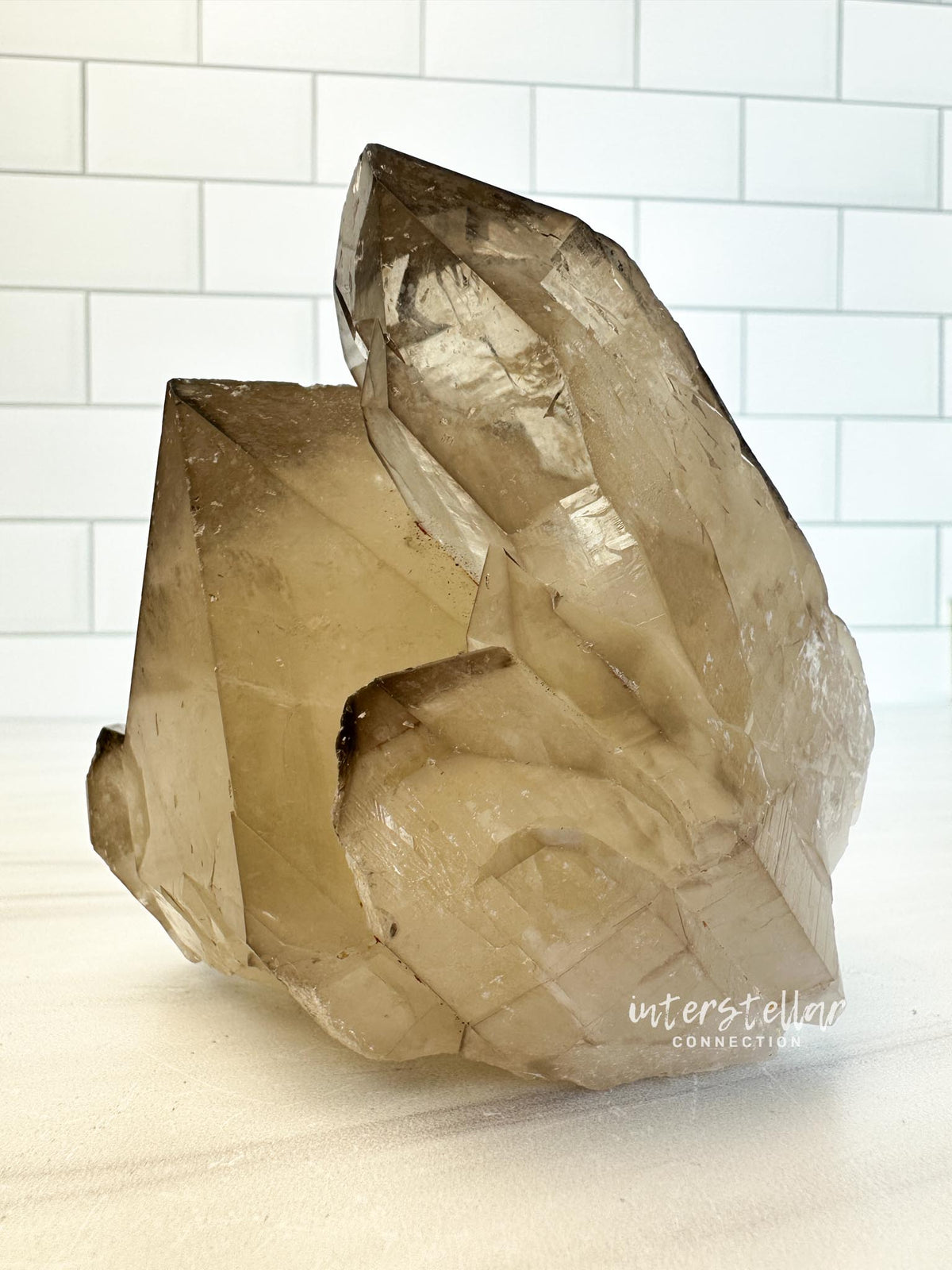 GABRIEL - Natural Citrine Cathedral Cluster