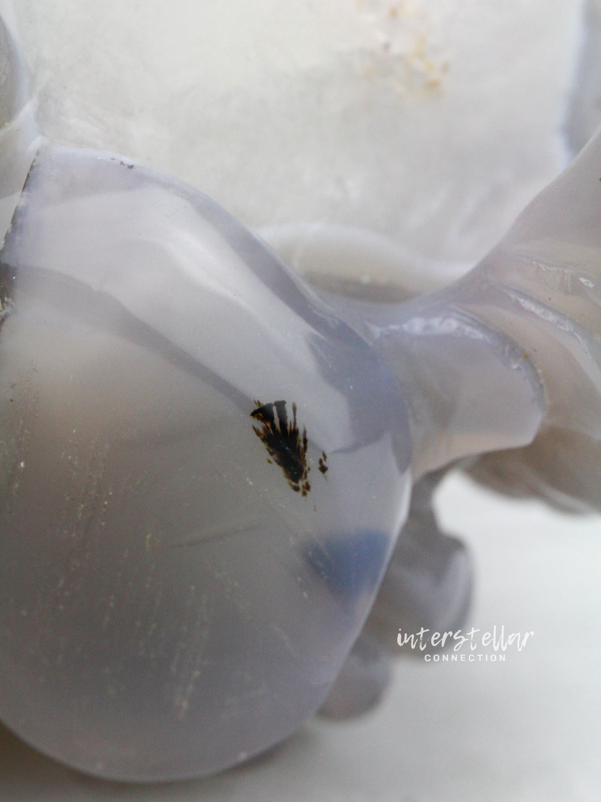 Three-Legged Geode Agate Prosperity Feng Shui Money TOAD Carving - BB