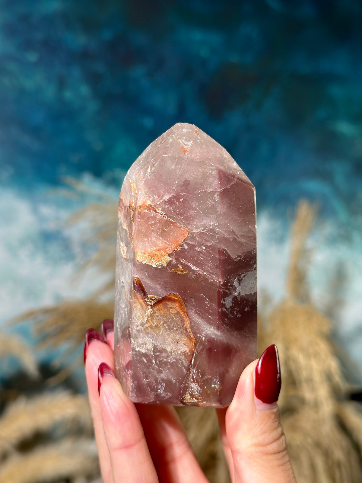 Pink Lithium Tower Berry with Golden Healer