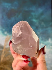 Pink Lithium Freeform Tower Unique Shape