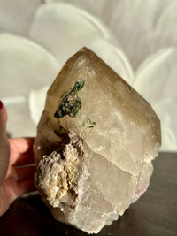 PRINCESS ISABEL Natural Citrine Statement Green Tourmaline and Lepidolite