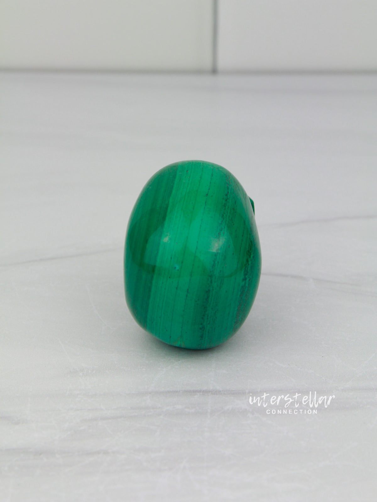RALPH - Malachite Skull Carving