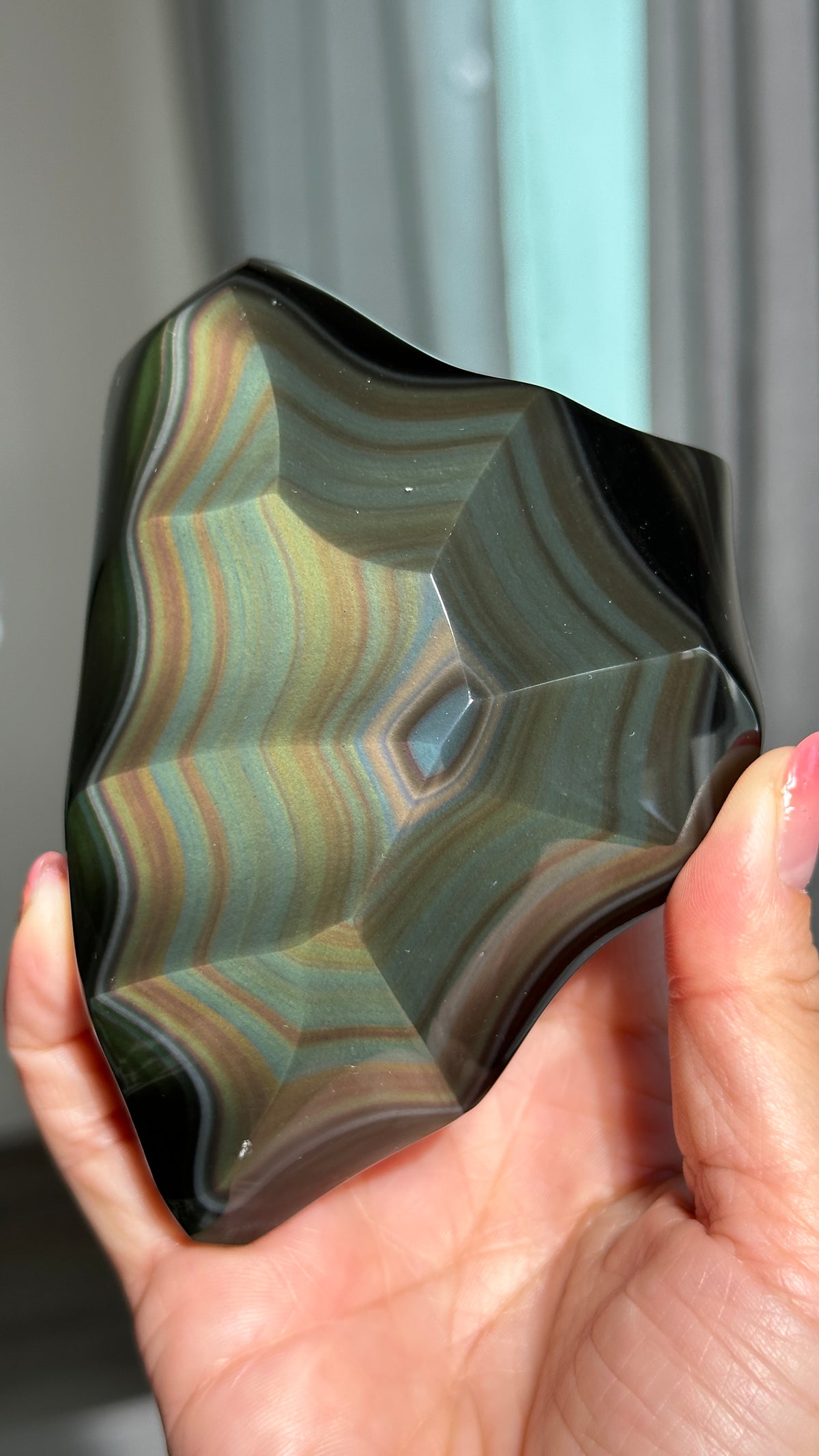 Rainbow Obsidian Freeform #RO2