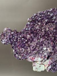 Lepidolite Slab Slice 6"x7"