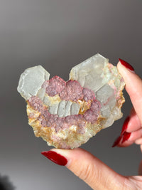 Pink Tourmaline Slice