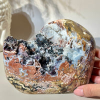Tiffany Stone Statement Home Decor | XL Specimen Piece ultra Druzy