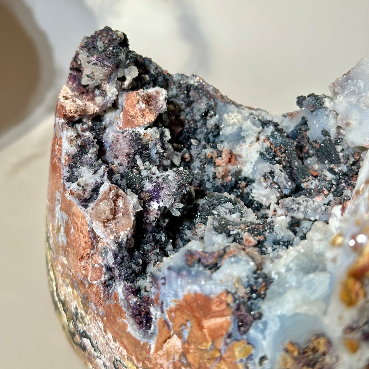 Tiffany Stone Statement Home Decor | XL Specimen Piece ultra Druzy