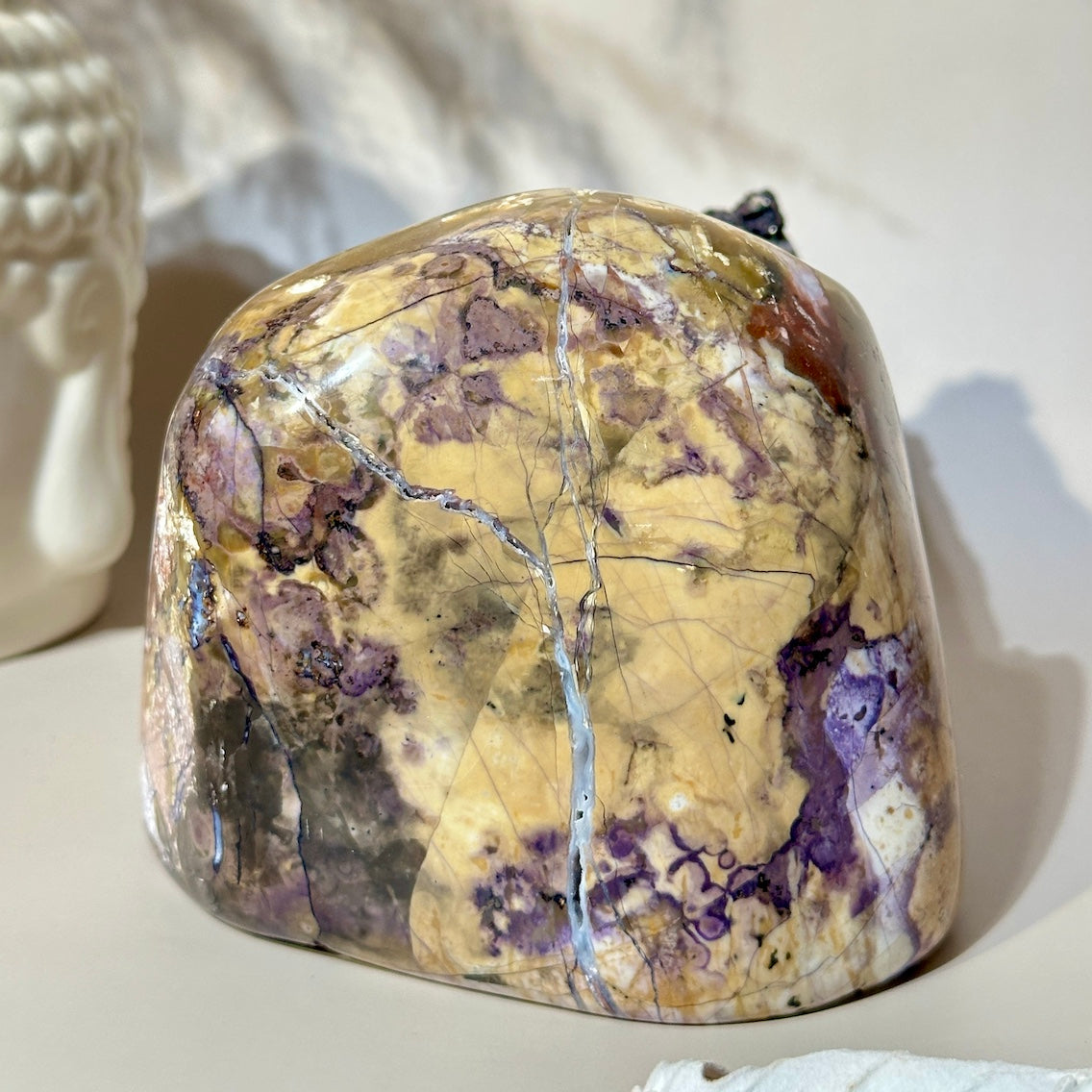 Tiffany Stone Statement Home Decor | XL Specimen Piece ultra Druzy