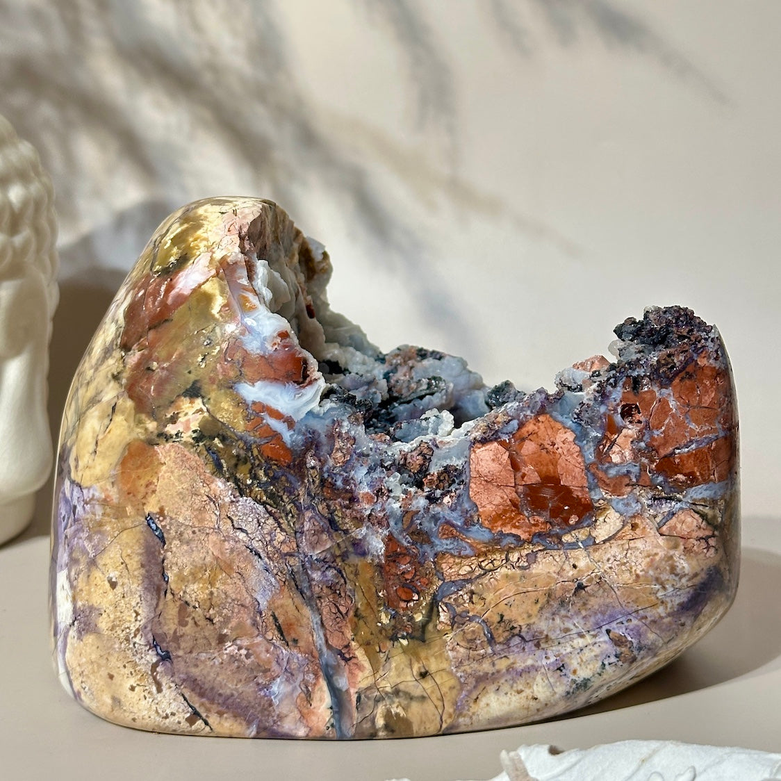 Tiffany Stone Statement Home Decor | XL Specimen Piece ultra Druzy
