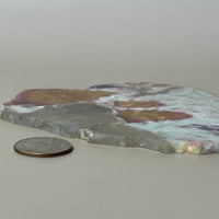 Yellow Pink Tourmaline Cleavelandite Lepidolite Slice thickness