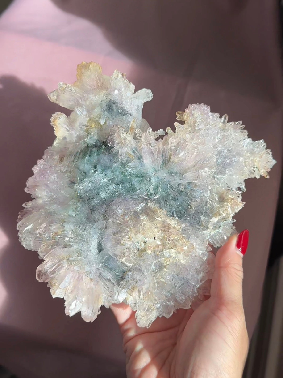 Vibrant & Colorful Amethyst Flower