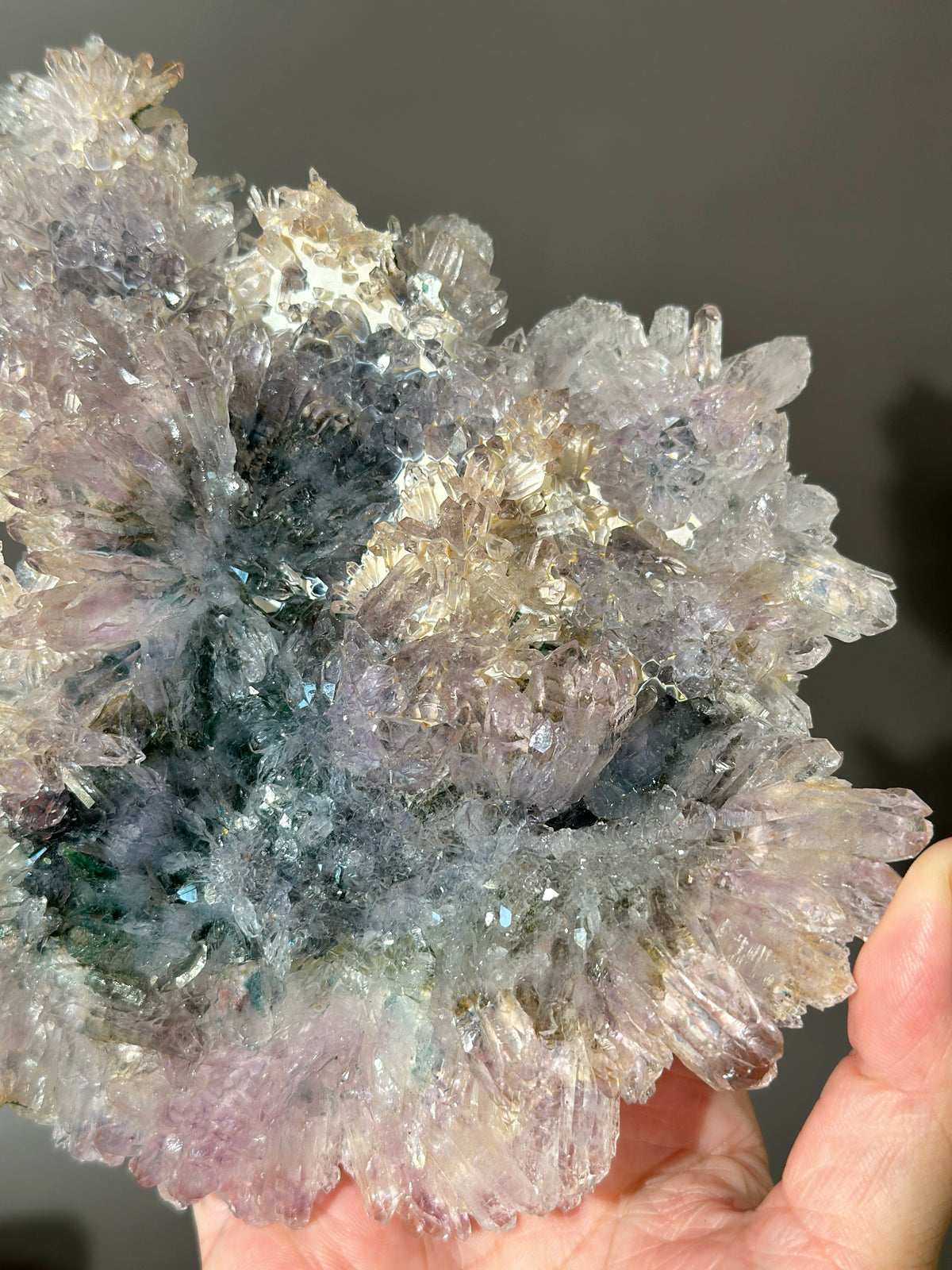 Vibrant & Colorful Amethyst Flower