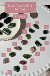 Tourmaline Mini Tumble | Lot C