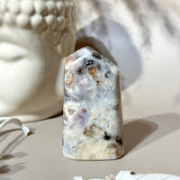 Tiffany Stone | 2.75” Creamy Eggshell & Peach