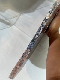 Slab #FAS8 Blue Banded Flower Agate Slab