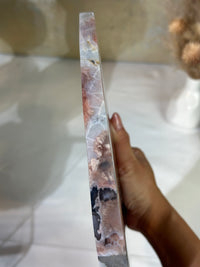 Slab #FAS8 Blue Banded Flower Agate Slab