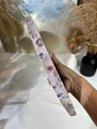 Slab #FAS8 Blue Banded Flower Agate Slab