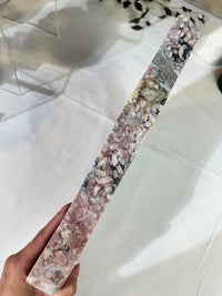 Slab #FAS2 Blue Banded Flower Agate Slab