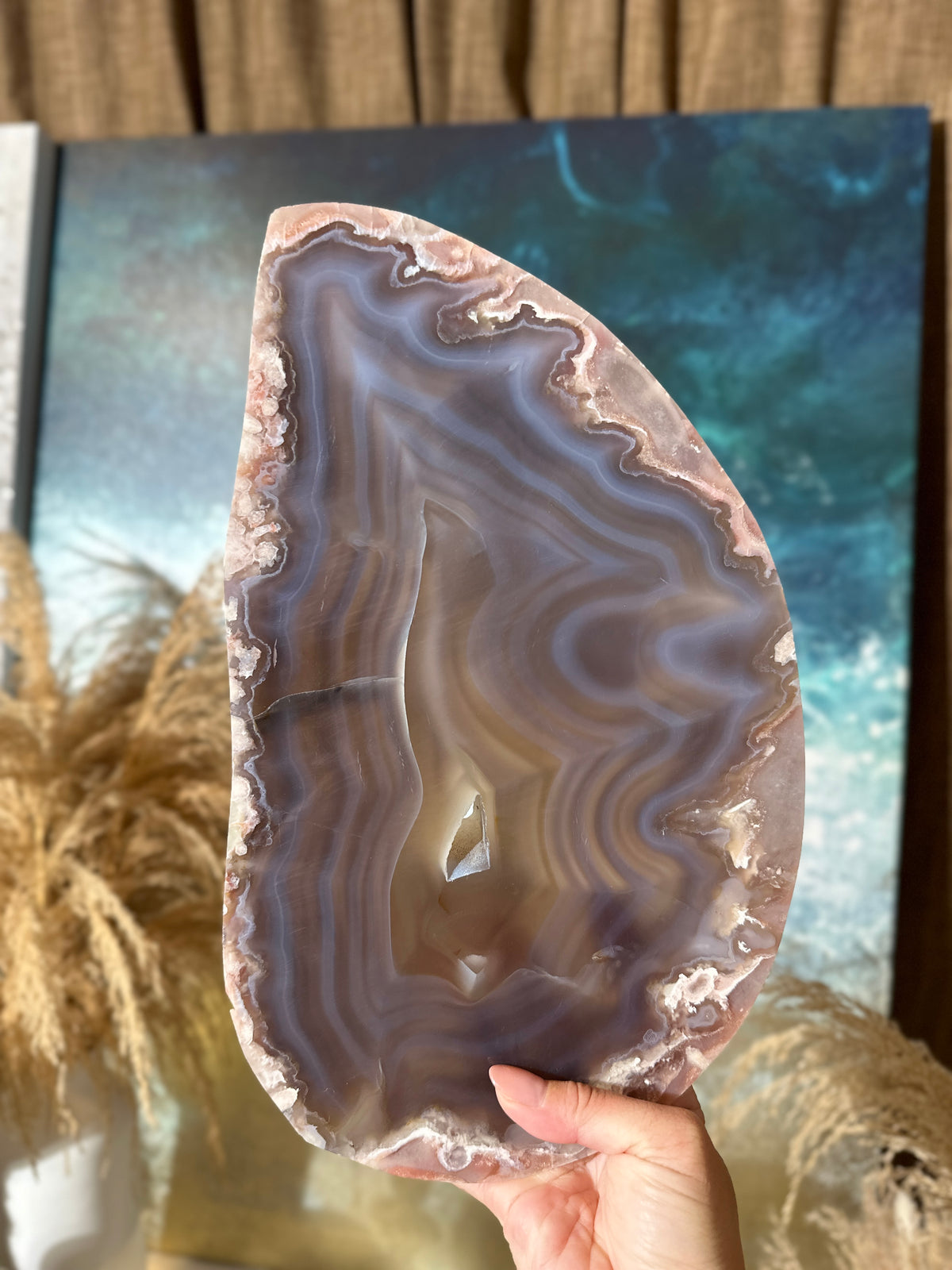Slab #FAS1 Flower Agate