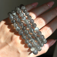 Gray Moonstone Bracelet