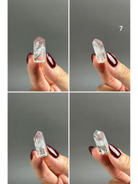 Polished Pink Lithium Quartz Mini Tower Point - Brazil