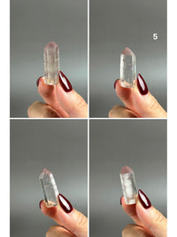 Polished Pink Lithium Quartz Mini Tower Point - Brazil