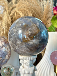 Large Blue Rose Quartz 4.75" Sphere