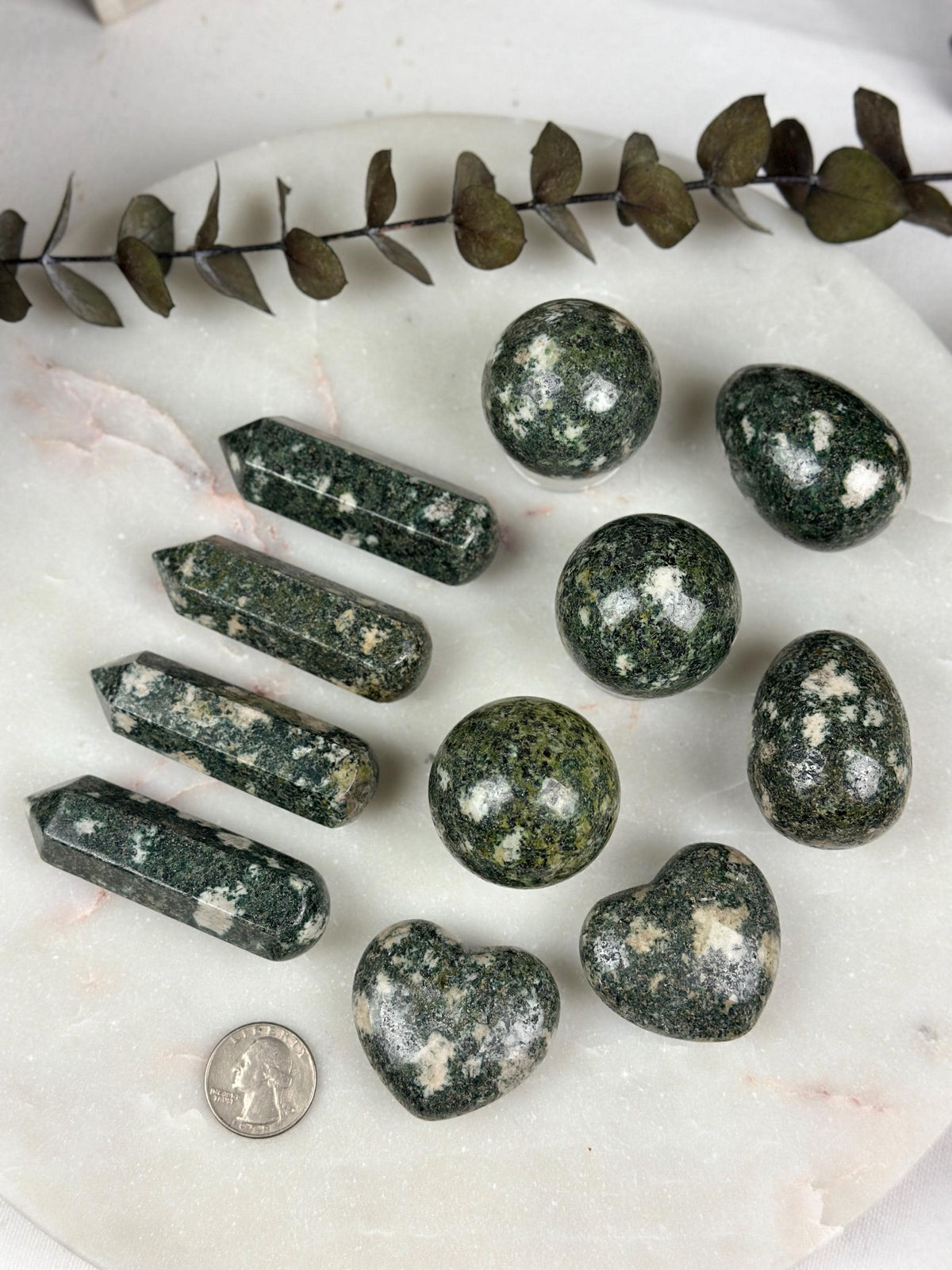 Preseli Bluestone Crystal: Stonehenge Sacred Stone, Choose Your Shape